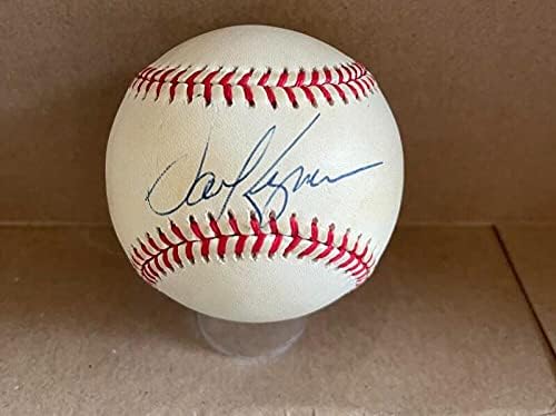 Dave Kingman Mets/Cubs potpisao je autogramirani N.L. Bejzbol bas ba26255