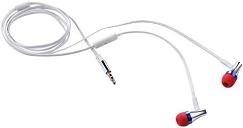 Žičane slušalice hi -fi zvučne slušalice Handsfree Mic slušalice Metalne ušice kompatibilne s TCL 30 XE 5G - STYLUS 5G -