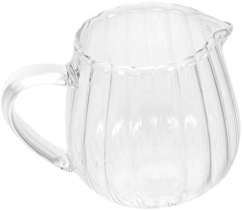Luxshiny Milk Cup Transparent Milk Jug Staklo priručnik