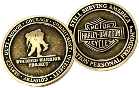 Harley-Davidson Bar & Shield Ranjeni Warrior Project Challenge Coin 8003425