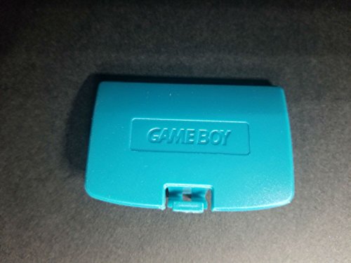 Teal Blue Game Boy Logo Zamjena boja za zamjenu baterije Pokriva poklopci vrata