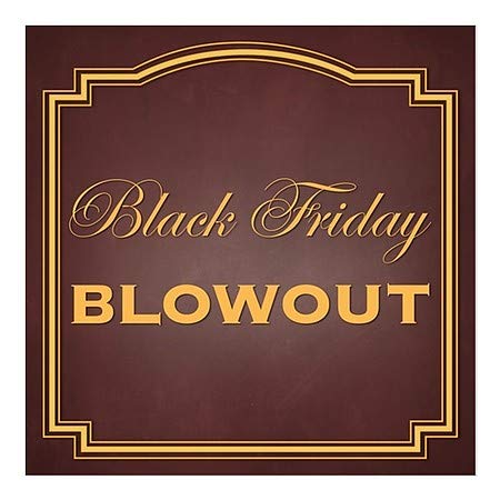 CGSIGNLAB | Black Friday Blowout -Classic Brown prilijepljenje prozora | 8 x8