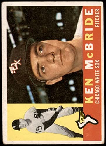 1960. Topps 276 Ken McBride Chicago White Sox Good White Sox