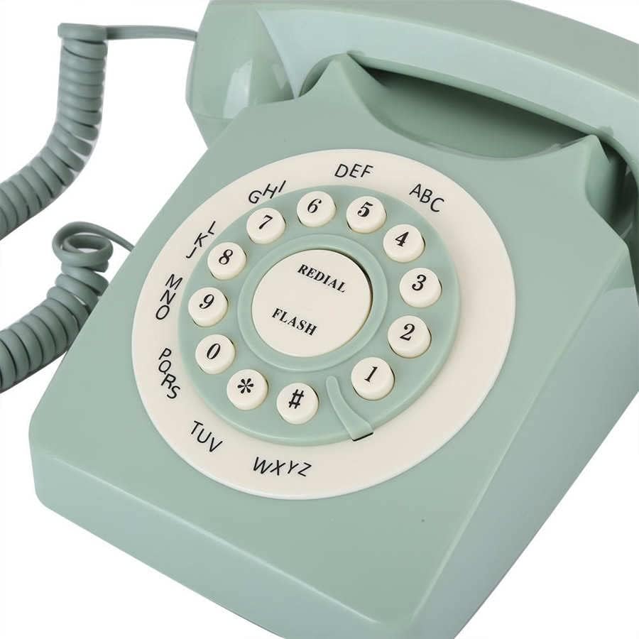 N/A retro vintage telefonska europska vintage telefonska radna površina žičana fiksna fiksna fiksna linija za hotelski telefon