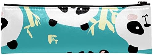 TBOUOBT COSMETIC TORK ZA žene, torbe za šminku Prostrana toaletna torbica za putovanje, crtani panda bambus
