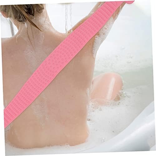 Doitool 3 pcs silikonska ručnik za kupanje četkica za tuširanje za tijelo spužve za čišćenje silikonske četke za tijelo leđa