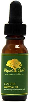 0,6 oz s staklenim kapima Premium cassia esencijalno ulje tekuće zlato čisto organski prirodni aromaterapija