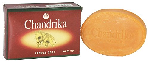 Bar sapuna od sandalovine Chandrika, sapun od kokosovog ulja i sandalovine za muškarce i žene-sredstvo za čišćenje i vlaženje