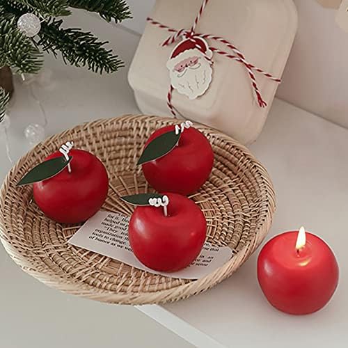Božićna svijeća u obliku voća aromaterapijska svijeća Kreativni darovi Dekoracija mirisa na Badnjak soja prirodna