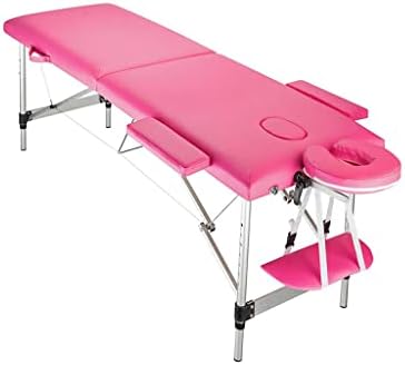 Zyhhdp stol za masažu nabora, salonski tetovaža stolica kreveta aluminij legura legura okvir, za estetični salon ljepota
