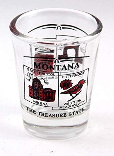 Krajolik Države Montana crvena Nova čaša