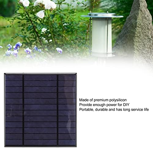 6V 4,5 vati solarni panel punjač Mini solarni panel solarne ćelije polisilicijska epoksidna smola solarna svjetiljka za travnjak