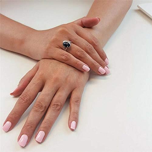 Nakit 925 Vintage safirni prsten za žene i muškarce, zaručnički prsten za vjenčane draguljare 95-10
