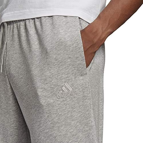 Adidas muške esencijalne francuske Terry konusne manžetne logotip hlače
