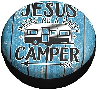 Isus me čini kamper smiješnim poklopcem za rezervne kotače, vodootporan za prikolicu RV SUV kamper za putničke prikolice
