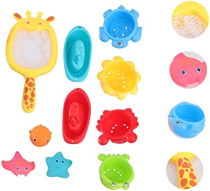 Toyandona 10pcs Vodeni ribolov igračka za djecu Edukativne igračke za bebe Obrazovne igračke igračke za dječje kreativne