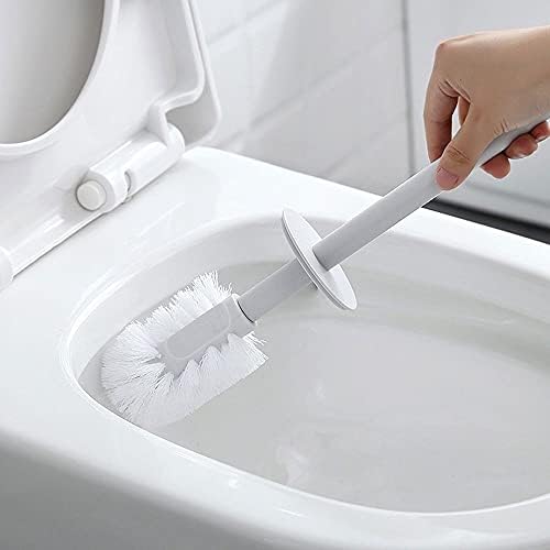 IEASEMTS WOL KRVE jednostavnost četkica za toalet, dugačka ručka izdržljiva četkica za kupaonicu s podlogom, hemisferična