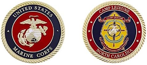 Američki marinski korpus kamp Lejeune Challenge Coin