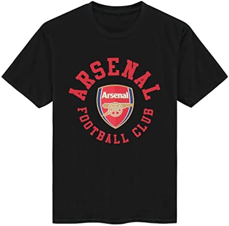 Arsenal F.C. Košulja muške pamučne majice Klasična udobna košulja s kratkim rukavima Nova ulična odjeća harajuku majica Top