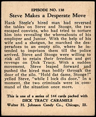 1931. Dick Tracy 138 Steve čini očajnički potez ex