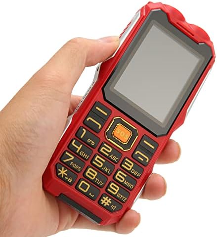 2G otključani telefon retro robusni mobiteli za starije osobe, 2,4in HD zaslon, dvostruki SIM, Big Button, 16800mAh baterija,