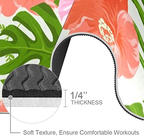 Vrhunska cvjetna debela prostirka za jogu u ponudi ekološki prihvatljiva gumena neklizajuća prostirka za zdravlje i fitness