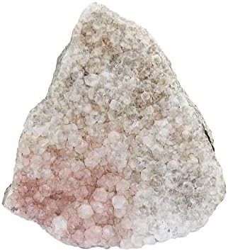 Muzej veličine veličine razreda ogroman uzorak kristala ružičastog i bijelog kvarca od 41 kilograma ogromna geoda / Sirova