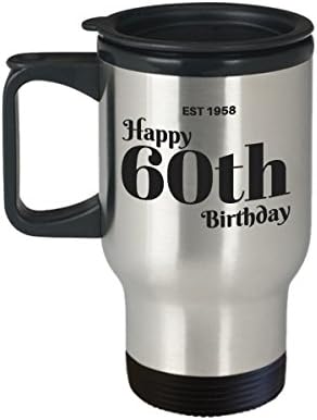 EST 1958 Sretna ideja za poklon za putovanje 60. rođendana