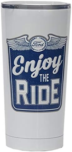 Ford Uživajte u vožnji nehrđajućem čeličnom putničkom šalicom - zabavni Ford Travel Cup - Odlična ideja za poklon