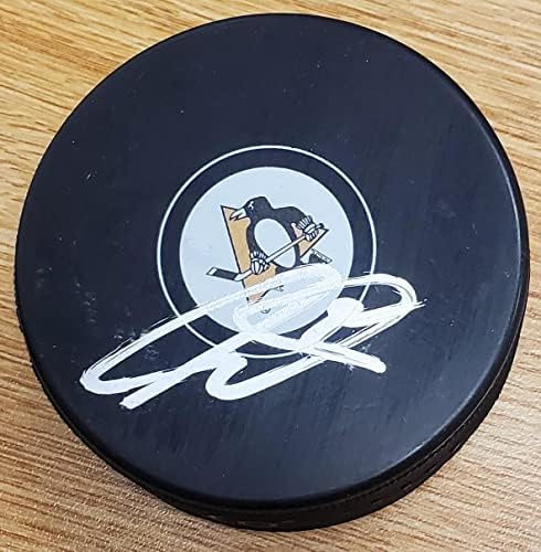 Hokejaški pak Pittsburgh Penguins s autogramom IANA Colea-NHL Pakovi s autogramima
