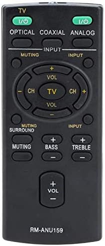 Zamjena daljinskog upravljača RM-ANU159 za sound Sony RM-ANU159 SoundBar Remote HT-CT60/C SA-CT60 SS-WCT60