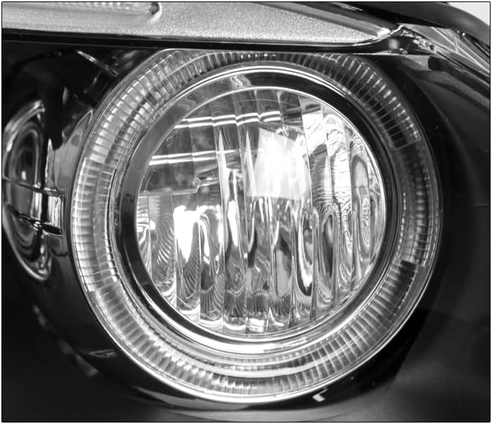 Проекторная lampe ZMAUTOPARTS za suvozača crne boje, kompatibilna s 4-vrata BMW E61 528i 535i 550i 2008-2010 godina izdavanja