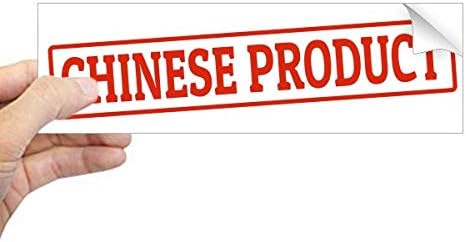 Dithinker Crveni kineski brtvi proizvoda crveni uzorak pravokutnik naljepnica naljepnica za prijenos prijenosa