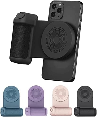 DoublelikeUU Magnetska ručka s kamerama Bluetooth, magnetska ručka Stand Stand, Selfhour Selfie Grip sa zatvaračem, držač