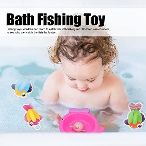 Smiješna plastična igračka za ribolov za kupku rođendanski poklon ljupka kade šarena ribolovna igračka za kućnu kupaonicu