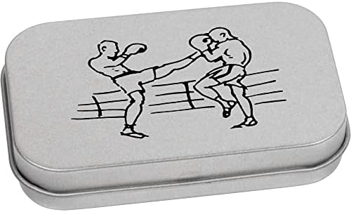 Azeeda 'kick boxing' metalna zglobna tiskanica limenka / kutija za odlaganje