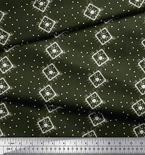 Pamučna platnena Tkanina Od Polka Dot i geometrijska tkanina od tkanine od 42 inča