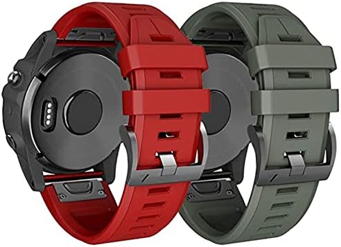 Eidkgd Smart Watch Silikonski zamjenski trake za Garmin Fenix ​​7 7x 6 6x Pro 5x 5x 5Plus 3HR 935 traka za narukvice 22 26