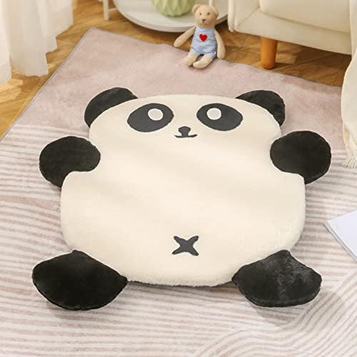 Lizhoumil pseti sanduk za plod za krevet mat crtana panda oblik mekanog udobnog prozračnog plišanog kućnog ljubimca mat za