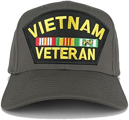 Armycrew xxl Preveliki Vijetnamski veteran Veliki patch bejzbol kapa