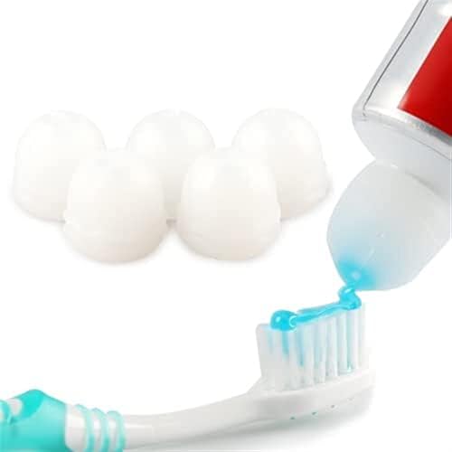 KNFUT CUBE CUPINGING AIDS ， samozakonište kape od paste za zube, kapica za cijev za zube čuva pastu za zube bez nereda ili