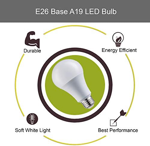 Laboratorijska rasvjeta LED žarulje 919 - Baza 926, 60 vata, 800 lumena, mekana bijela boja 3000k - Podesiva svjetlina, štedljiva