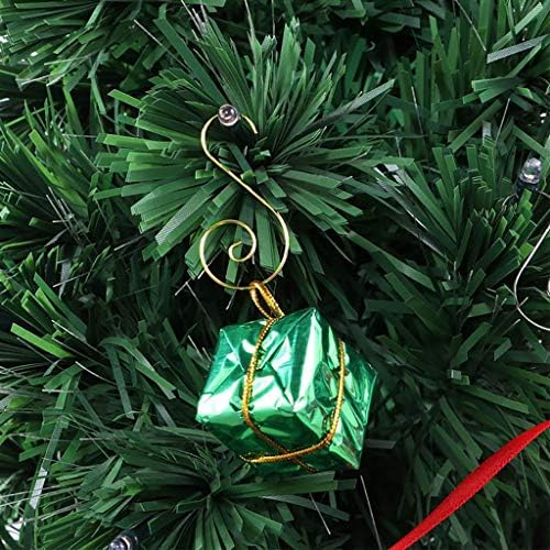 Zerira božićni ukras kuke 160 PCS višestrukih boja ukras za božićno drvce kuke odlično za ukrasi za božićno drvce