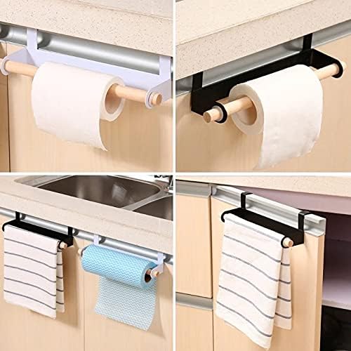 Miaohy kuhinjski rolni papir za odlaganje stalak za ručnik za ručnike vješalica ispod vrata ormara, nosači za ručnike za