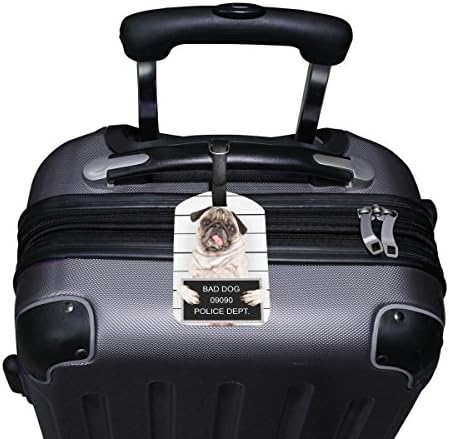 Oznaka za prtljagu za pse od PU kože za putni kofer, Identifikacijska oznaka, oznaka za preuzimanje prtljage na kolicima,