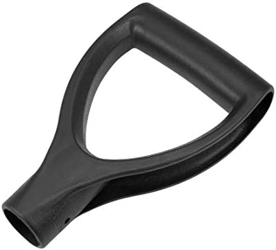 lopata u obliku ručke u obliku ručke, unutarnji promjer 32 mm PVC za kopanje, alat za grabljenje u crnoj boji