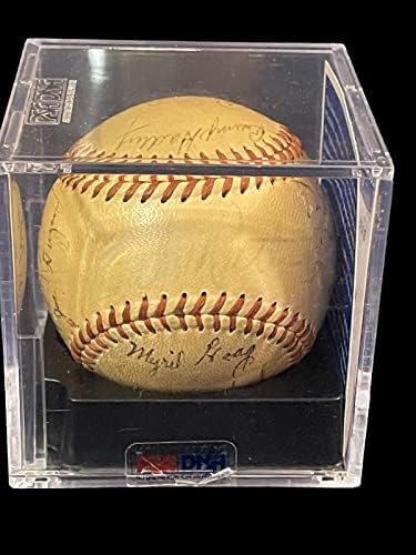Babe Ruth NY New York Yankees Hof potpisao je autogram bejzbol PSA DNA 6 - Autografirani bejzbol