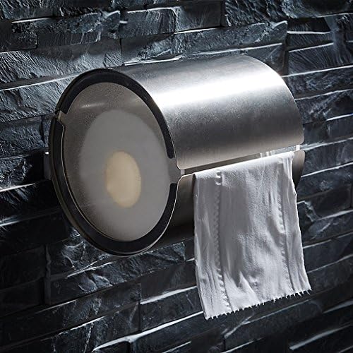 JF-Xuan Cylinder Cylinder WC-a držač za toaletni valjak s poklopcem i policama s policama bez polica s čeličnim tkivima,