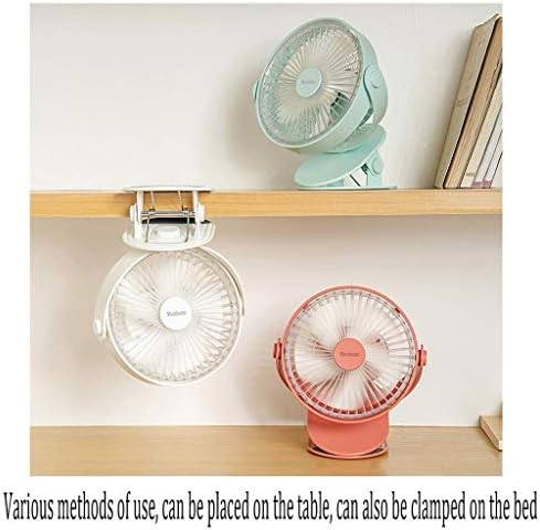 Prijenosni ventilator mali ventilator punjivi uredski stol krevet s malim kućanskim prijenosnim velikim ventilatorom s prigušenim