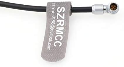 Spiralni kabel za napajanje SZRMCC JTZ Zacuto Kameleon X01K DP30 ADJUST pod pravim kutom 0B 4-pinski na 2-kontakt priključak